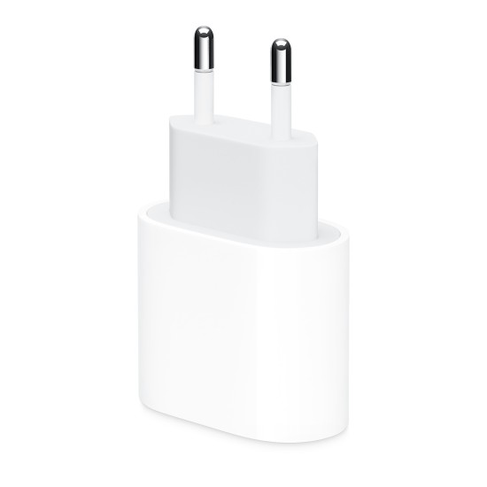 ADAPTOR USB-C MU7V2ZM/A FOR APPLE IPHONE 11,11 PRO,11 PRO MAX USB-C 18W WHITE